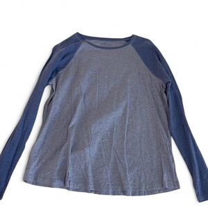 Vineyard Vines Heather Blue Crew Neck Tee